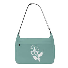 Load image into Gallery viewer, Ti Amo I love you - Exclusive Brand - Sea Nymph - White Daisy - Journey Computer Shoulder Bag
