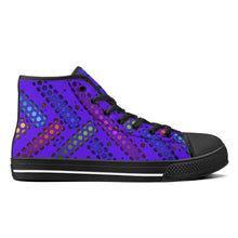 Load image into Gallery viewer, Ti Amo I love you - Exclusive Brand - High-Top Canvavs Shoes - Black Soles
