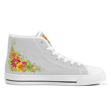 Load image into Gallery viewer, Ti Amo I love you - Exclusive Brand  - High-Top Canvas Shoes - White Soles
