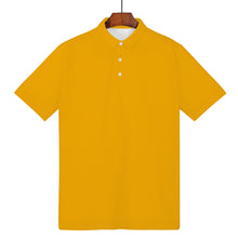 Load image into Gallery viewer, Ti Amo I love you - Exclusive Brand - Mustard - Mens Polo Shirt
