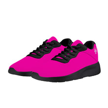 Load image into Gallery viewer, Ti Amo I love you - Exclusive Brand  - Hollywood Cerise  - Angry Fish - Air Mesh Running Shoes - Black Soles
