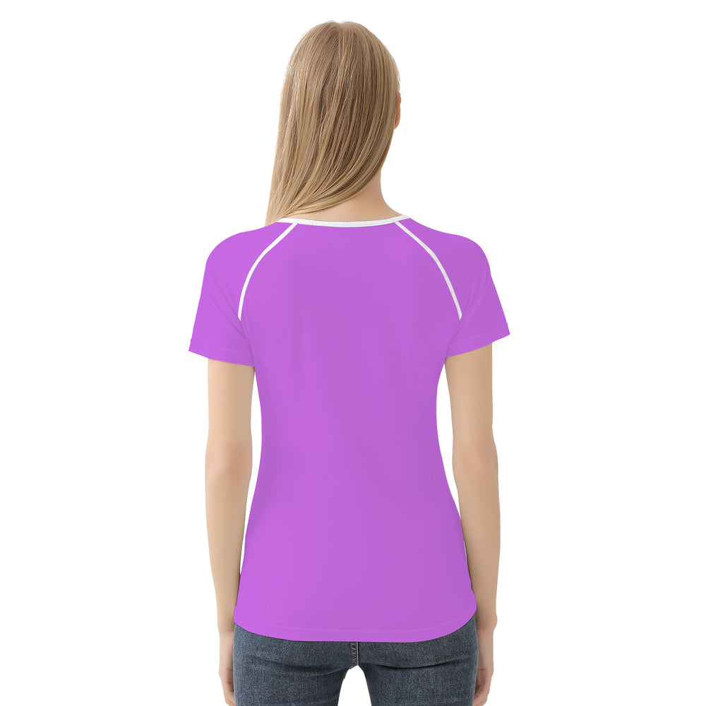 Ti Amo I love you - Exclusive Brand  - Lavender - Double Purple Heart -  Women's T shirt