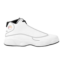 Load image into Gallery viewer, Ti Amo I love you  - Exclusive Brand  - White - Basketball Shoes - Black Laces
