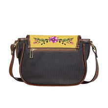 Load image into Gallery viewer, Ti Amo I love you - Exclusive Brand - Dandelion - Floral Bouquet - Saddle Bag
