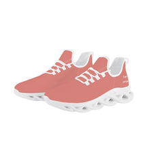 Load image into Gallery viewer, Ti Amo I love you - Exclusive Brand  - Light Coral 2 - Mens / Womens - Flex Control Sneakers- White Soles
