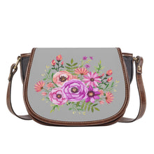 Load image into Gallery viewer, Ti Amo I love you - Exclusive Brand - Nobel - Floral Bouquet -  Saddle Bag
