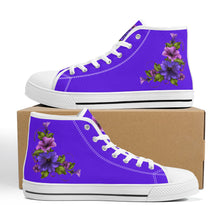 Load image into Gallery viewer, Ti Amo I love you - Exclusive Brand - High-Top Canvas Shoes - White Soles
