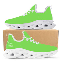 Load image into Gallery viewer, Ti Amo I love you - Exclusive Brand  - Pastel Green - Mens / Womens - Flex Control Sneakers- White Soles
