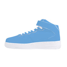 Load image into Gallery viewer, Ti Amo I love you - Exclusive Brand - Argentinian Azure - High Top Unisex Sneakers
