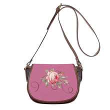 Load image into Gallery viewer, Ti Amo I love you - Exclusive Brand - Charm - Rose - Saddle Bag
