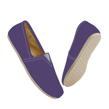 Load image into Gallery viewer, Ti Amo I love you  - Exclusive Brand  - Eggplant - Casual Flat Driving Shoe
