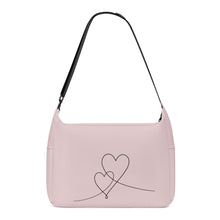 Load image into Gallery viewer, Ti Amo I love you - Exclusive Brand - Dust Storm - Double Script Heart - Journey Computer Shoulder Bag
