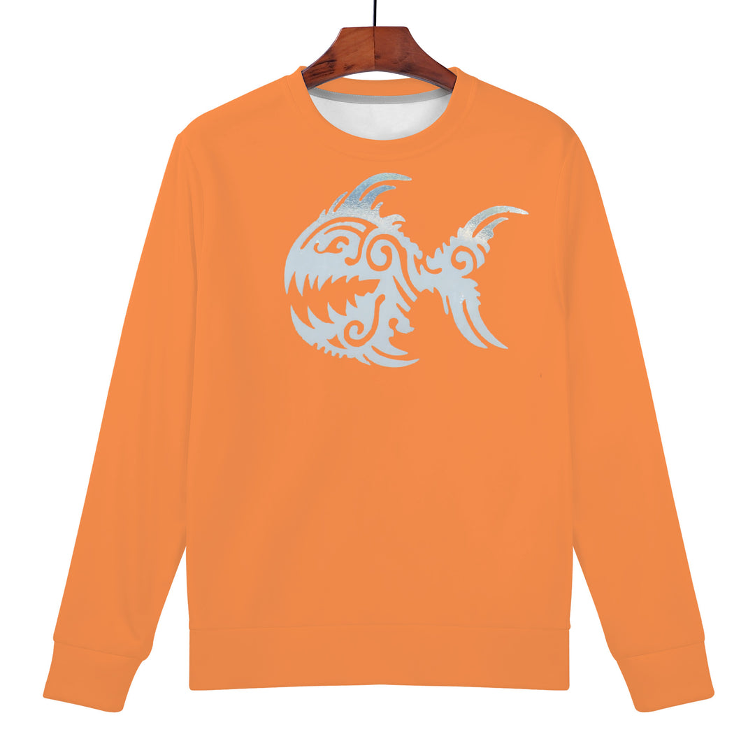 Ti Amo I love you - Exclusive Brand  - Coral - Angry Fish - Women's Sweatshirt