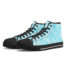 Load image into Gallery viewer, Ti Amo I love you - Exclusive Brand - High-Top Canvas Shoes - Black Soles
