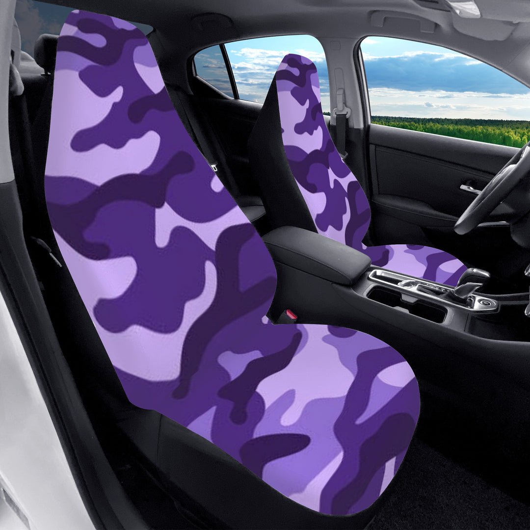 Ti Amo I love you - Exclusive Brand - Minsk, Grape 2, Mauve 2, Fushia Blue & Jacarta Camouflage - Car Seat Covers
