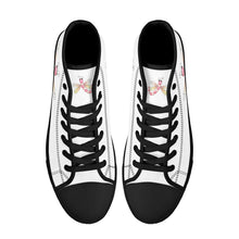 Load image into Gallery viewer, Ti Amo I love you - Exclusive Brand - Firefly - High-Top Canvas Shoes - Black Soles
