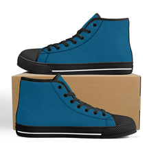 Load image into Gallery viewer, Ti Amo I love you - Exclusive Brand - High-Top Canvavs Shoes - Black Soles
