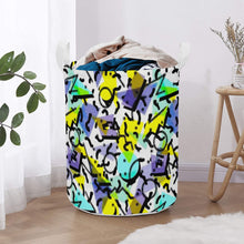 Load image into Gallery viewer, Ti Amo I love you - Exclusive Brand - Round Laundry Basket
