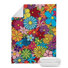 Load image into Gallery viewer, Ti Amo I love you - Exclusive Brand - Colorful Flowers - Blankets
