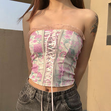 Load image into Gallery viewer, Women&#39;s Slim Fit Printed Bandage Vest
