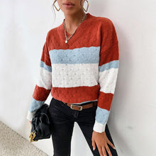 Load image into Gallery viewer, Striped Color Sweater - Sizes S-L
