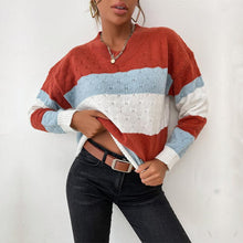 Load image into Gallery viewer, Striped Color Sweater - Sizes S-L
