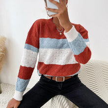 Load image into Gallery viewer, Striped Color Sweater - Sizes S-L
