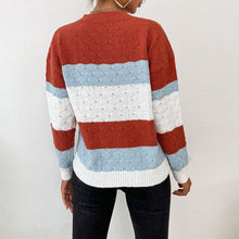 Load image into Gallery viewer, Striped Color Sweater - Sizes S-L
