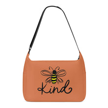 Load image into Gallery viewer, Ti Amo I love you - Exclusive Brand - Red Demask - Bee Kind - Journey Computer Shoulder Bag
