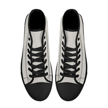 Load image into Gallery viewer, Ti Amo I love you - Exclusive Brand - High-Top Canvas Shoes - Black Soles
