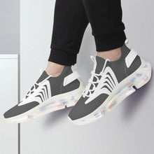 Load image into Gallery viewer, Ti Amo I love you - Exclusive Brand  - Davy&#39;s Grey - Air Max React Sneakers - White Soles
