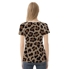 Load image into Gallery viewer, Ti Amo I love you - Exclusive Brand  - Arrowtown &amp; Spice Leopard - Women&#39;s T shirt
