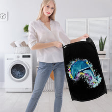 Load image into Gallery viewer, Ti Amo I love you - Exclusive Brand  - Laundry Hamper Black
