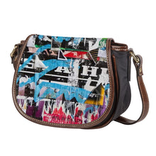 Load image into Gallery viewer, Ti Amo I love you - Exclusive Brand - Graffiti -  Saddle Bag
