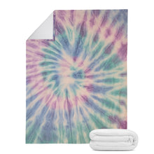 Load image into Gallery viewer, Ti Amo I love you - Exclusive Brand  - Pastel Tie-Dye - Mocro Fleece Blankets
