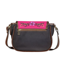 Load image into Gallery viewer, Ti Amo I love you - Exclusive Brand - Wild Strawberry 2 - Floral Bouquet - Saddle Bag
