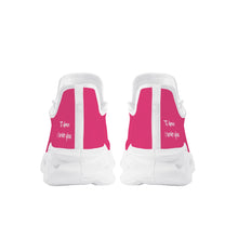 Load image into Gallery viewer, Ti Amo I love you - Exclusive Brand  - Cerise Red 2 - Mens / Womens - Flex Control Sneakers- White Soles
