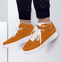 Load image into Gallery viewer, Ti Amo I love you - Exclusive Brand - Alloy Orange - High Top Unisex Sneakers
