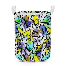 Load image into Gallery viewer, Ti Amo I love you - Exclusive Brand - Round Laundry Basket
