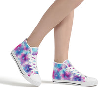 Load image into Gallery viewer, Ti Amo I love you - Exclusive Brand  - High-Top Canvas Shoes - White Soles
