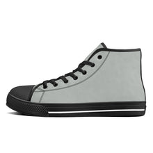 Load image into Gallery viewer, Ti Amo I love you - Exclusive Brand - High-Top Canvas Shoes - Black Soles
