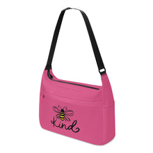 Load image into Gallery viewer, Ti Amo I love you - Exclusive Brand - Fandango Pink - Bee Kind - Journey Computer Shoulder Bag
