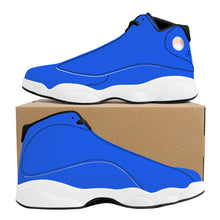 Load image into Gallery viewer, Ti Amo I love you  - Exclusive Brand  - Azul Blue - Mens / Womens - Unisex Basketball Shoes - Black Laces

