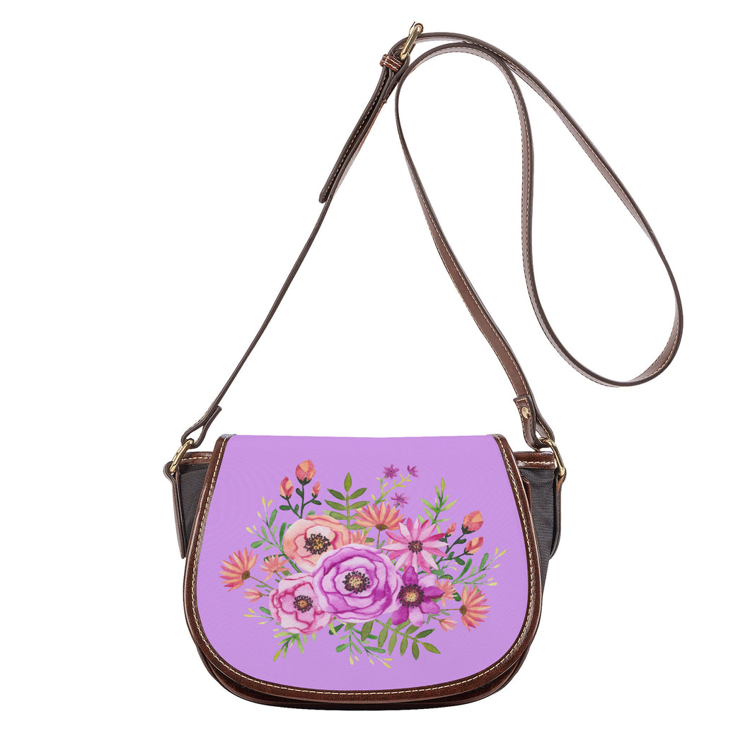 Ti Amo I love you - Exclusive Brand - Perfume - Floral Bouquet - Saddle Bag