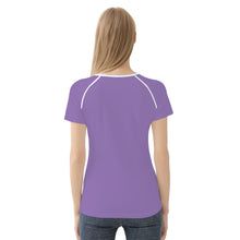 Load image into Gallery viewer, Ti Amo I love you - Exclusive Brand  - Purple Mountain Magesty - Double Purple - Women&#39;s T shirt
