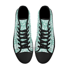 Load image into Gallery viewer, Ti Amo I love you - Exclusive Brand - High-Top Canvas Shoes - Black Soles
