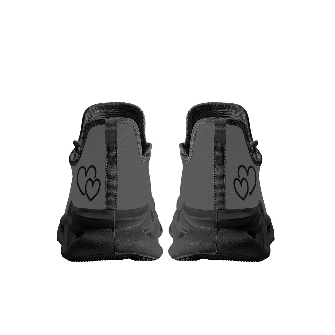 Ti Amo I love you  - Exclusive Brand  - Davy's Grey - Flex Control Sneakers - Black Soles