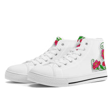 Load image into Gallery viewer, Ti Amo I love you - Exclusive Brand - High-Top Canvas Shoes - White Soles
