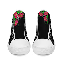 Load image into Gallery viewer, Ti Amo I love you - Exclusive Brand  - High-Top Canvas Shoes - White Soles
