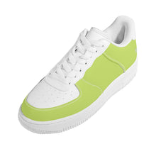 Load image into Gallery viewer, Ti Amo I love you - Exclusive Brand - Celery &amp; White - Low Top Unisex Sneakers
